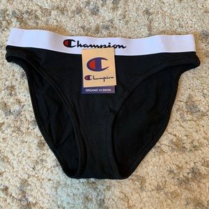 Women’s Champion Panties, L, NWT, Black